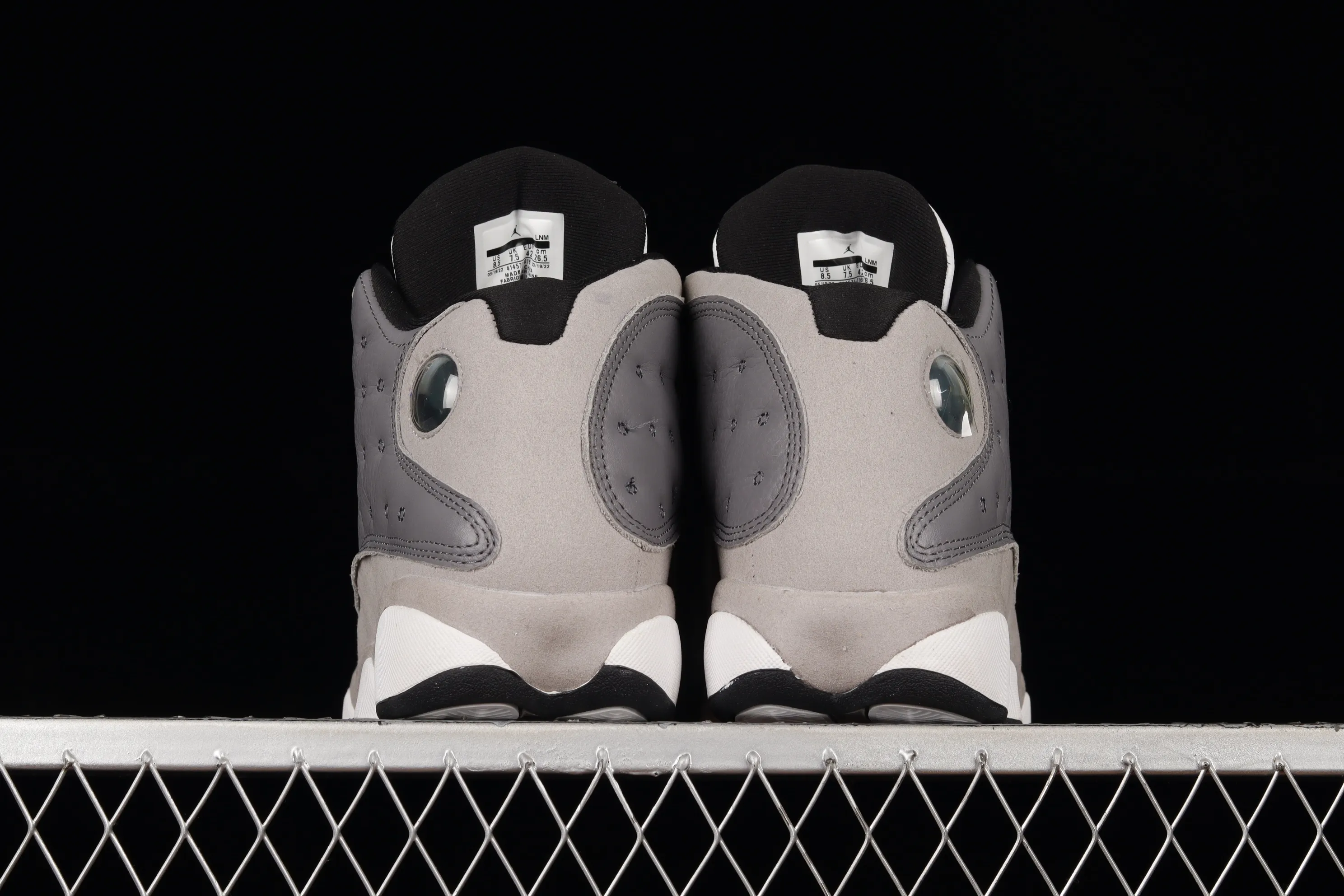 All categories Air Jordan Jordan series basketball shoes Air Jordan 13 Air Jordan 13 Retro AJ13 cool gray original real carbon real cat 414571-016